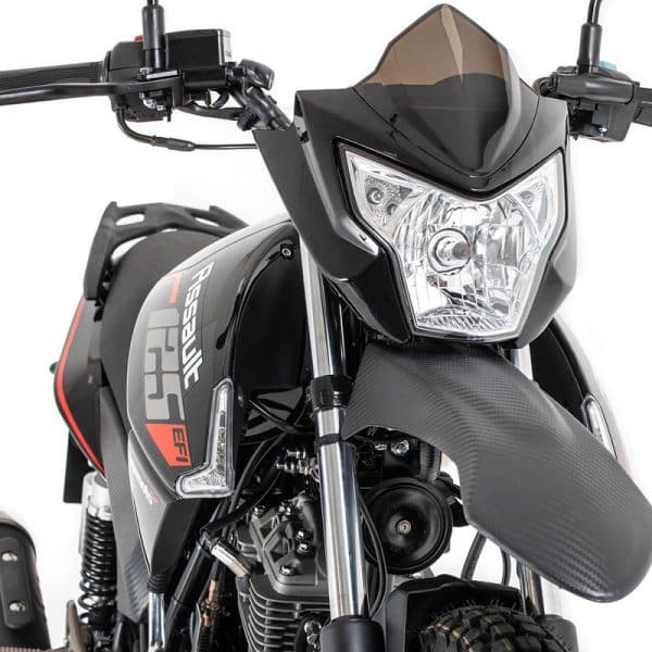 Assault 125 E5 Motorbike Black 5