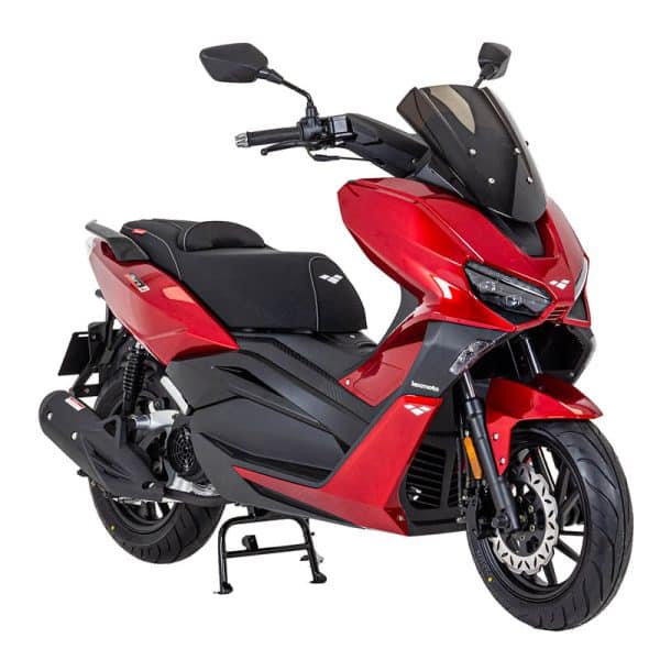 Aura 125 E5 Scooter Red 6