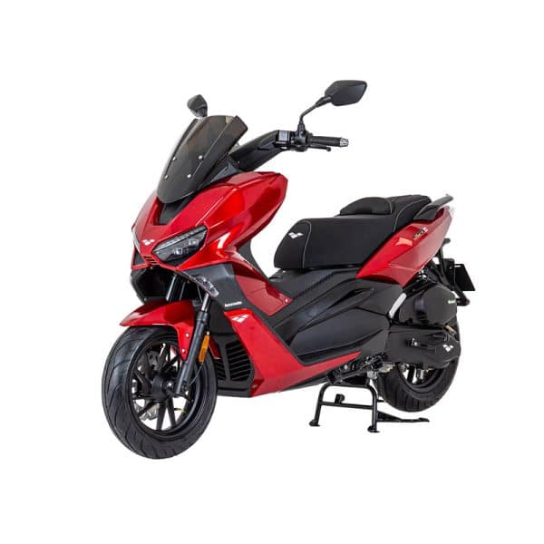 Aura 125 E5 Scooter Red 8