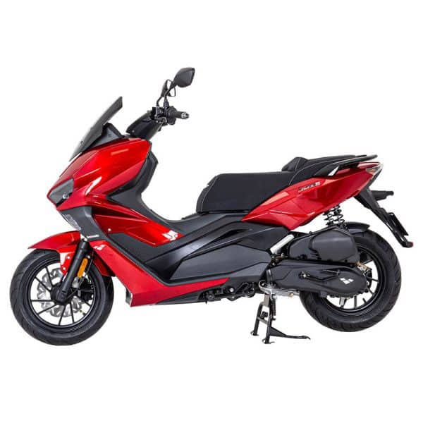 Aura 125 E5 Scooter Red 9