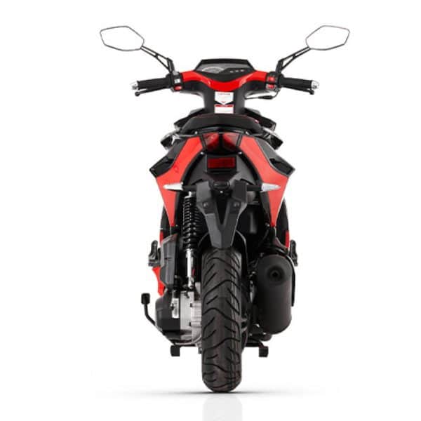 Diablo 125 E5 Scooter Black Red 3