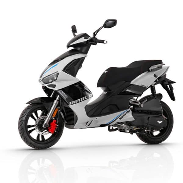 Diablo 125 E5 Scooter Blue Grey 4