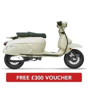 GT 125 Scooter Ivory