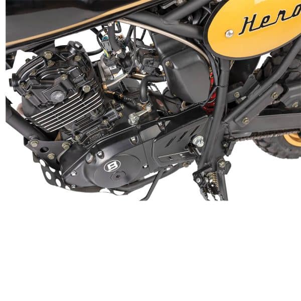 Hero 125 E5 Black Gold 2