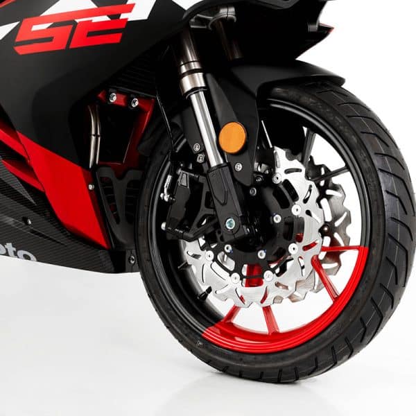 Lxr 125 E5 Motorbike Black Red 5