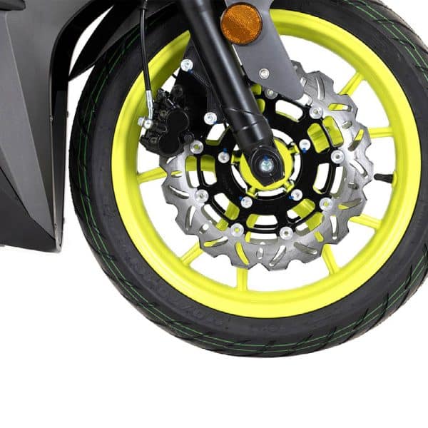 Lxs 125 E5 Motorbike Grey Yellow 3