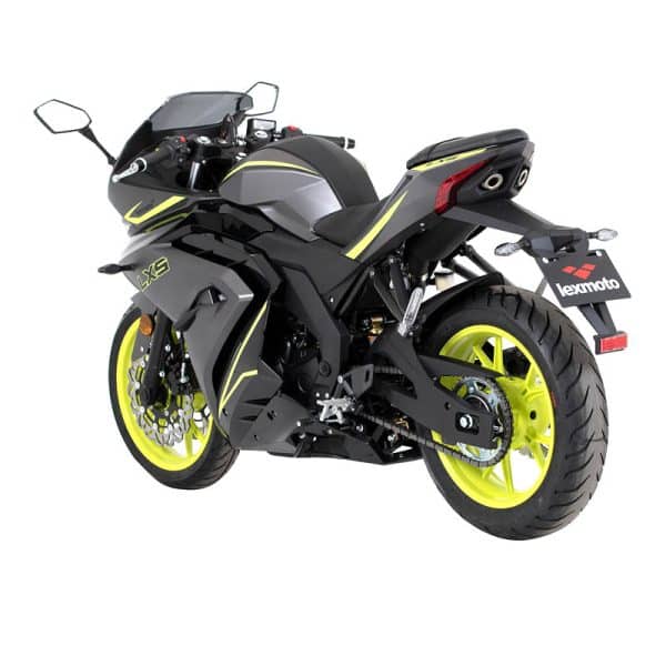 Lxs 125 E5 Motorbike Grey Yellow 5