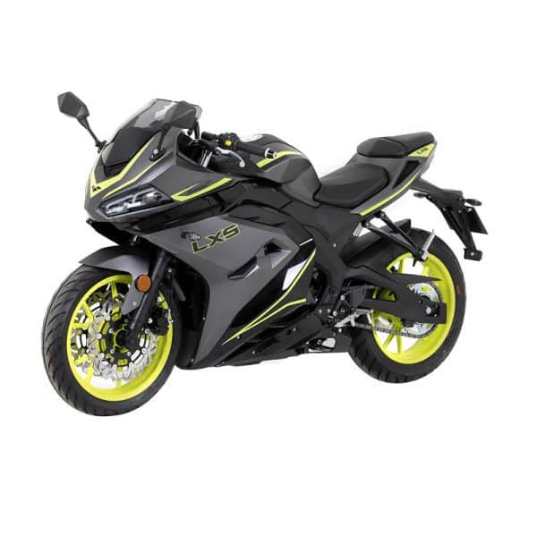 Lxs 125 E5 Motorbike Grey Yellow 6