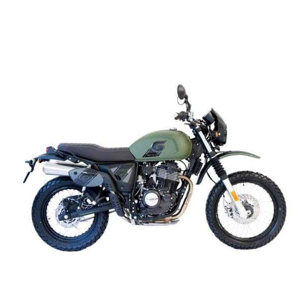 Six6 E5 Motorbike Green 2