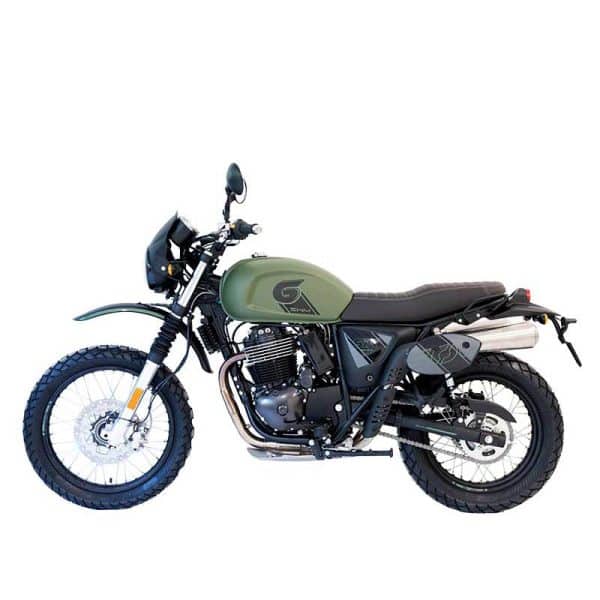 Six6 E5 Motorbike Green 3