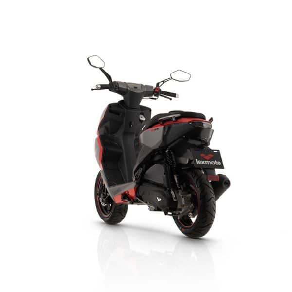 Srt 125 E5 Scooter Grey Red 2