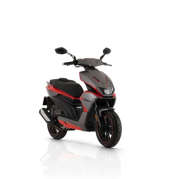 Srt 125 E5 Scooter Grey Red 3