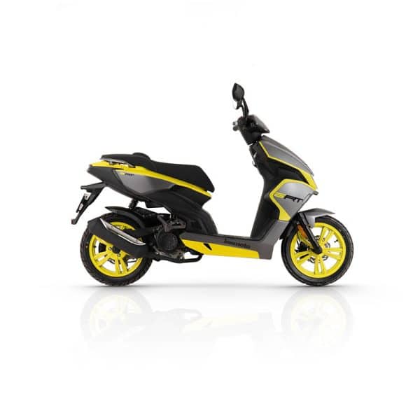 Srt 125 E5 Scooter Grey Yellow 2