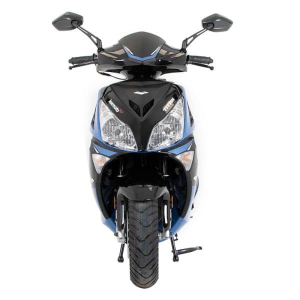 Titan 125 E5 Scooter Black Blue 4